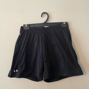 Black Under Armour Heat Gear Shorts